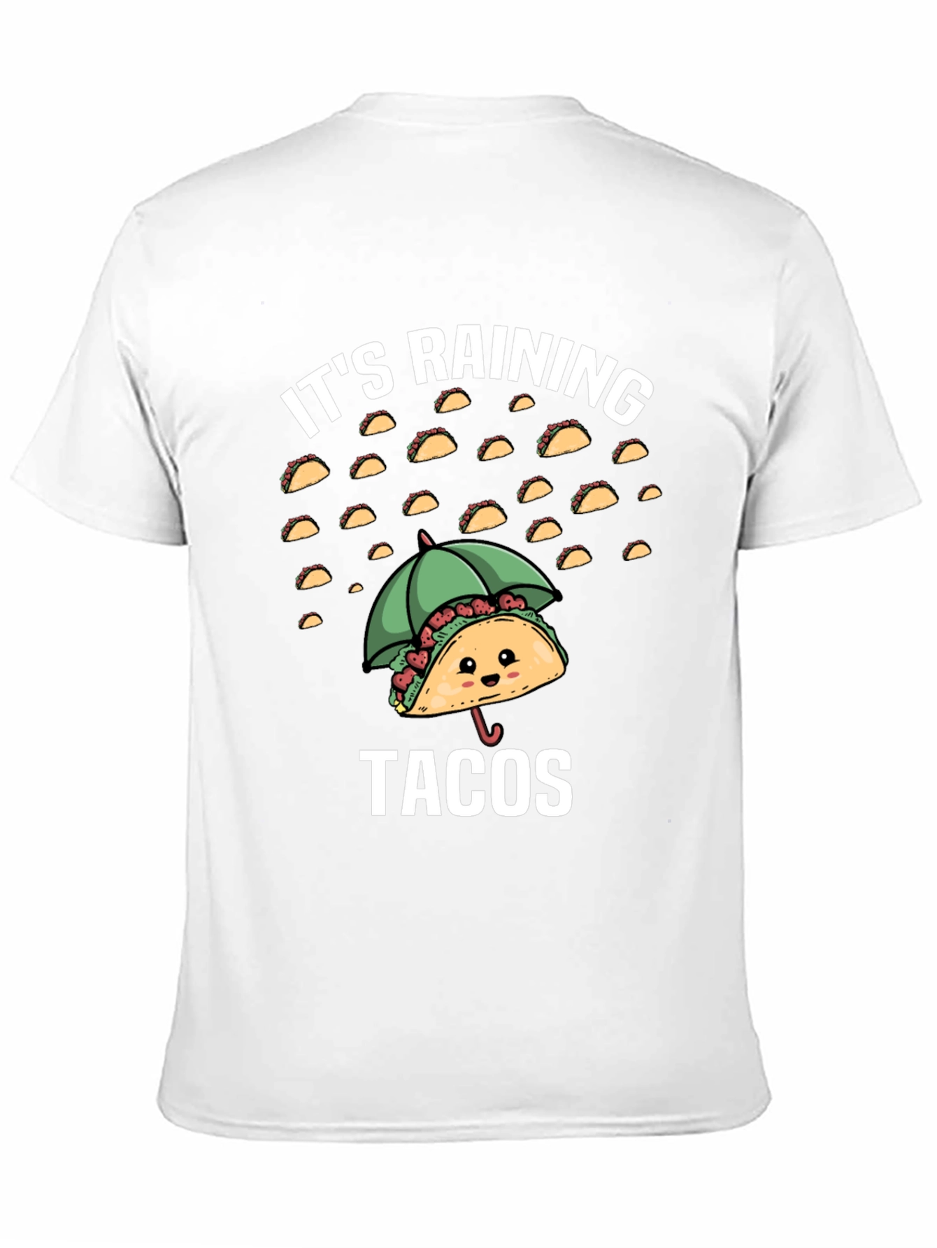 Its Raining Tacos Funny Graphic T-Shirt