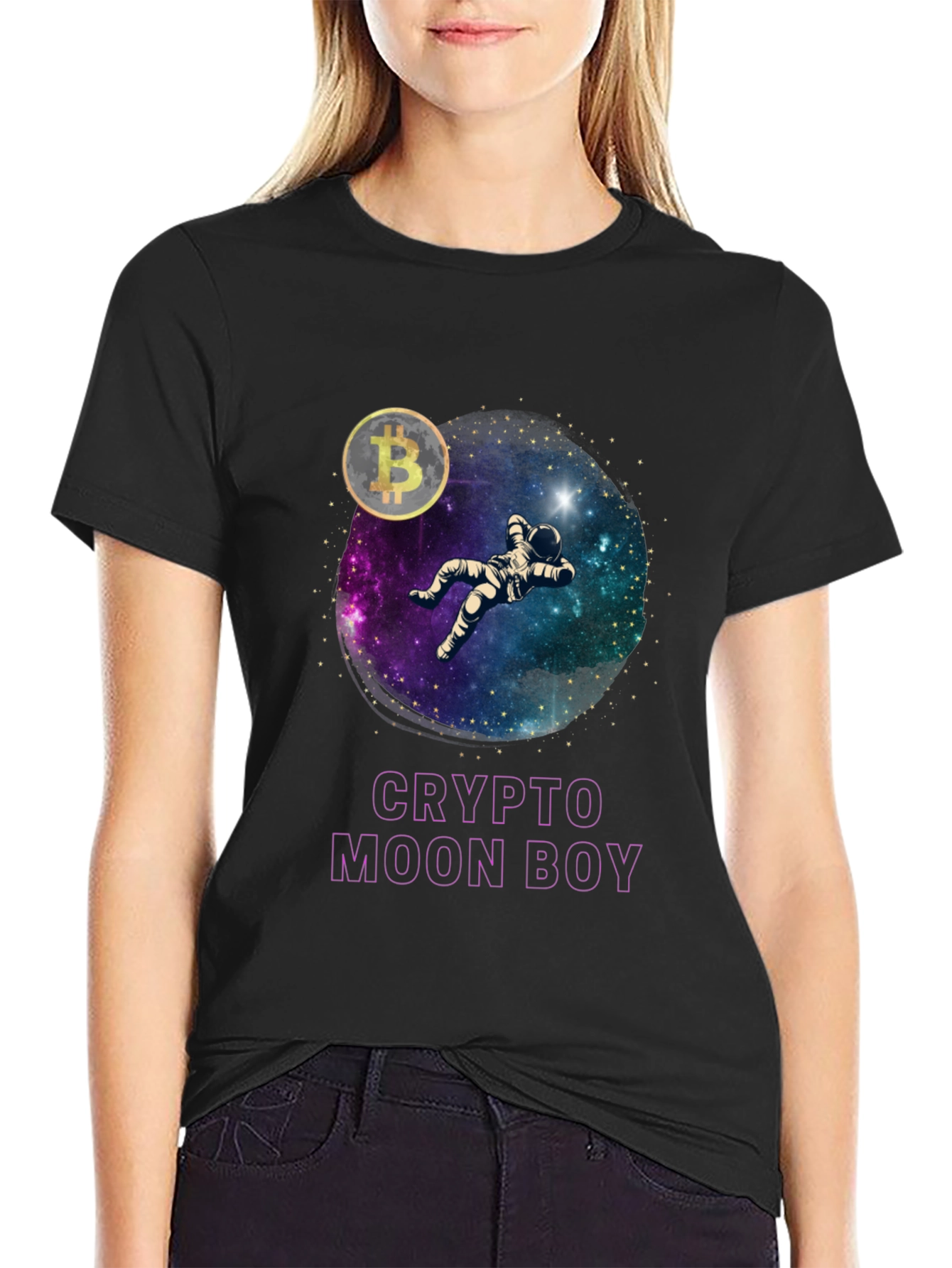 Crypto Moon Boy T-Shirt