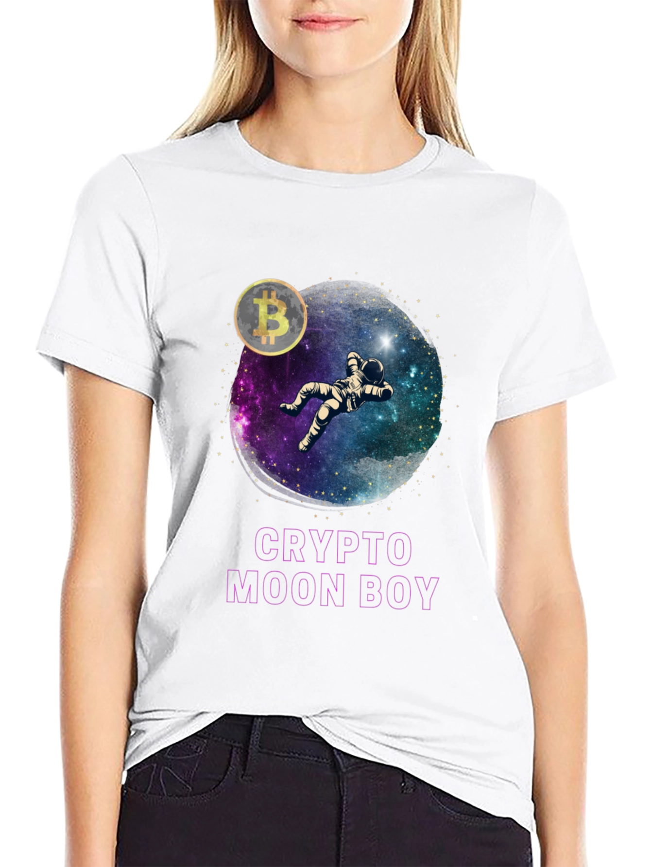 Crypto Moon Boy T-Shirt