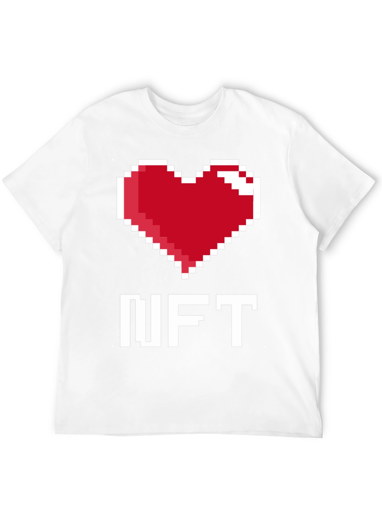 I Heart NFT - Pixel Art T-Shirt