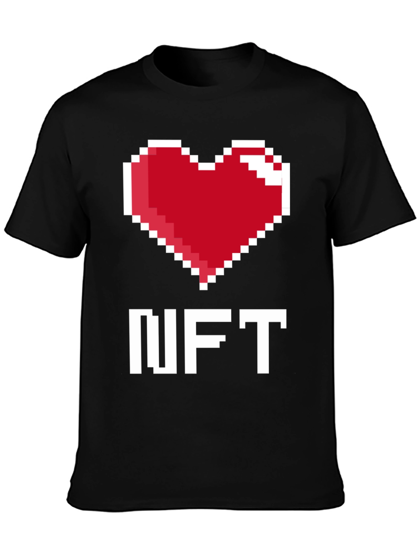 I Heart NFT - Pixel Art T-Shirt
