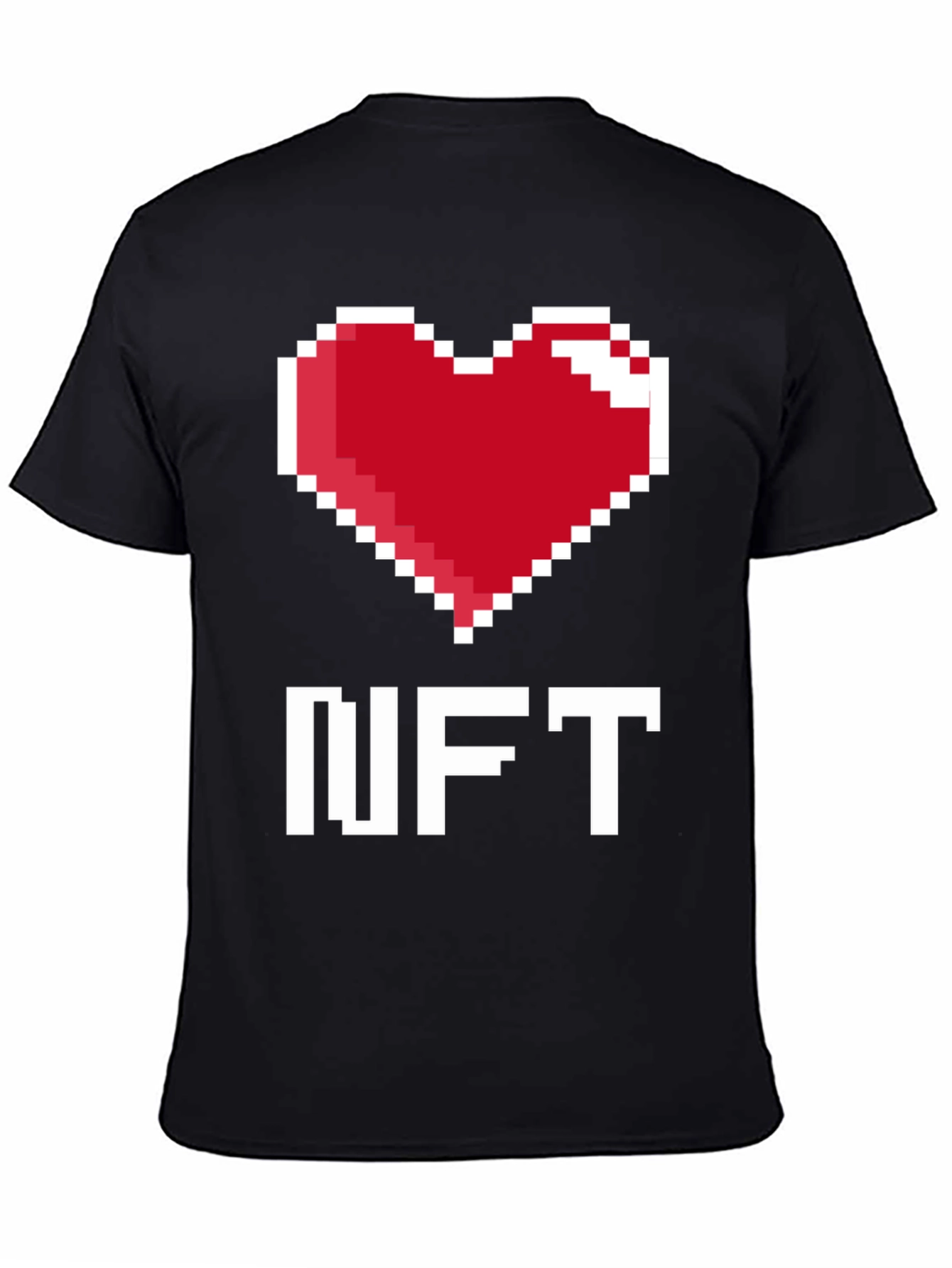 I Heart NFT - Pixel Art T-Shirt