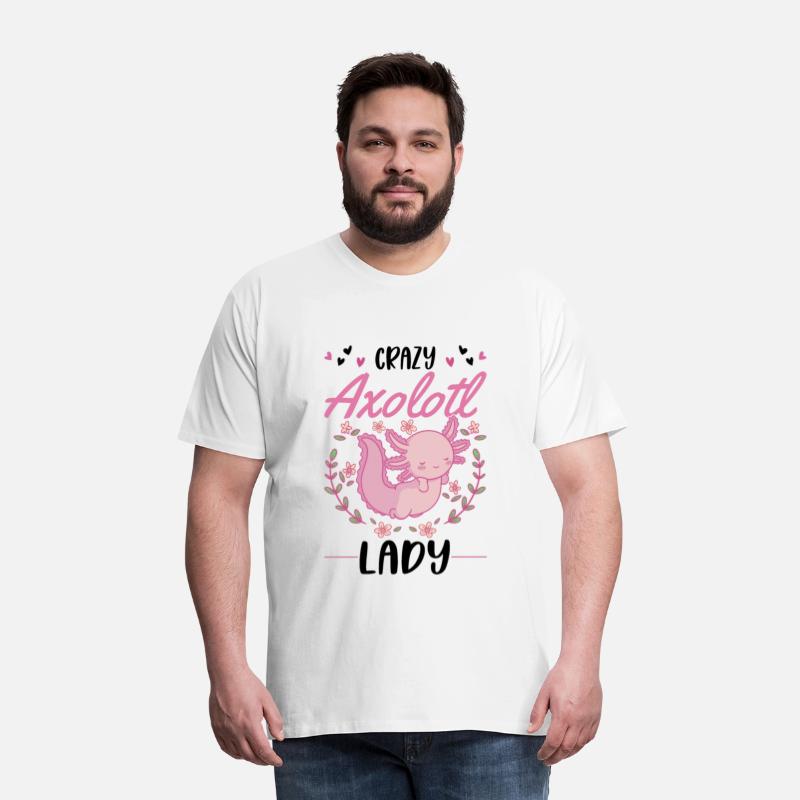 Crazy Axolotl Lady Tailed Girl