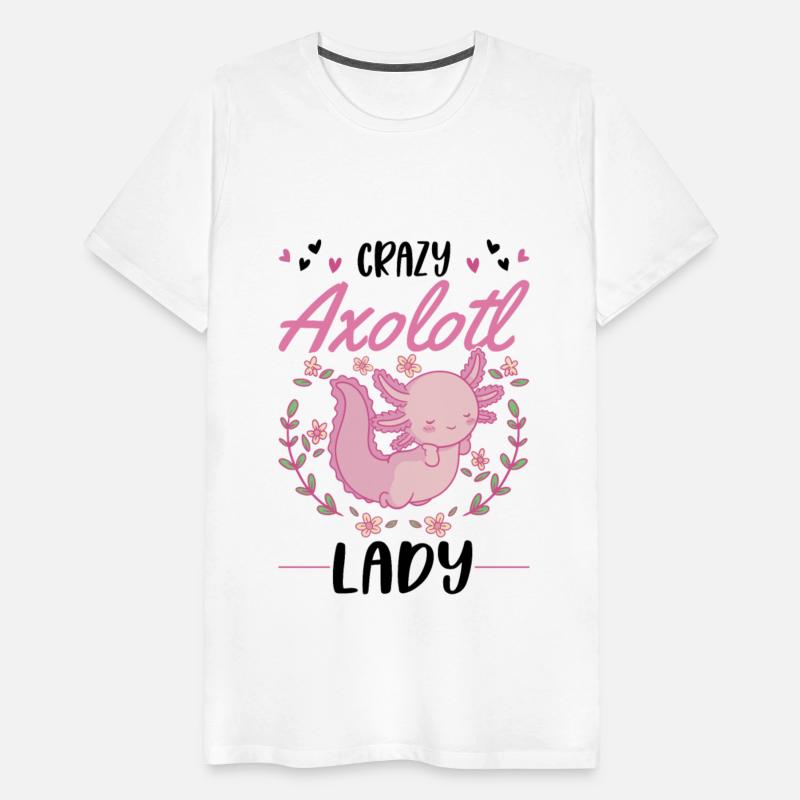 Crazy Axolotl Lady Tailed Girl