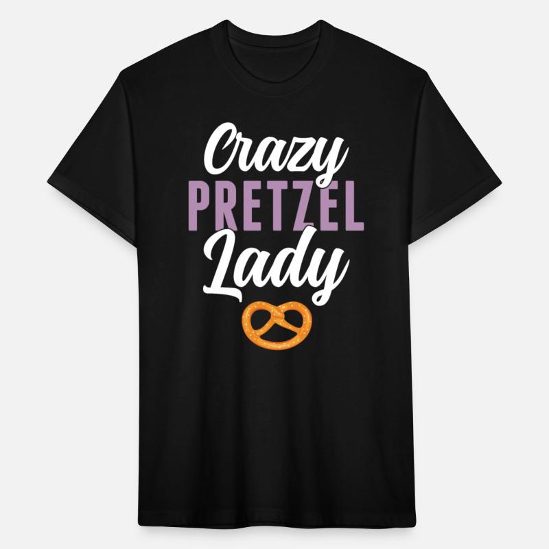 Crazy Pretzel Lady Women Soft Pretzel Lover