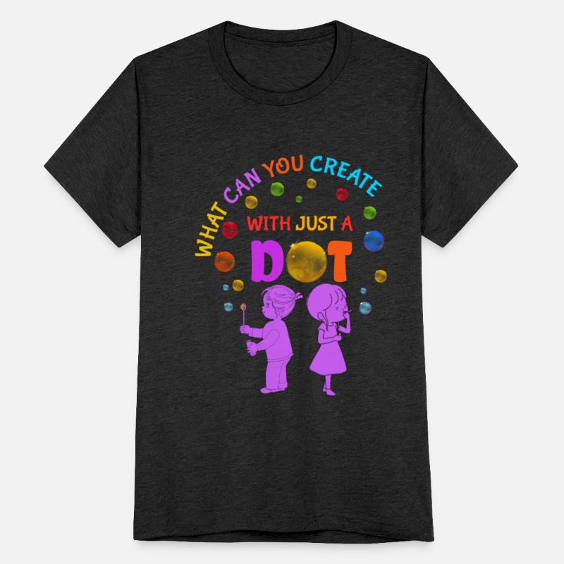 Create With Dot Kid Bubbles Colorful Dot Day