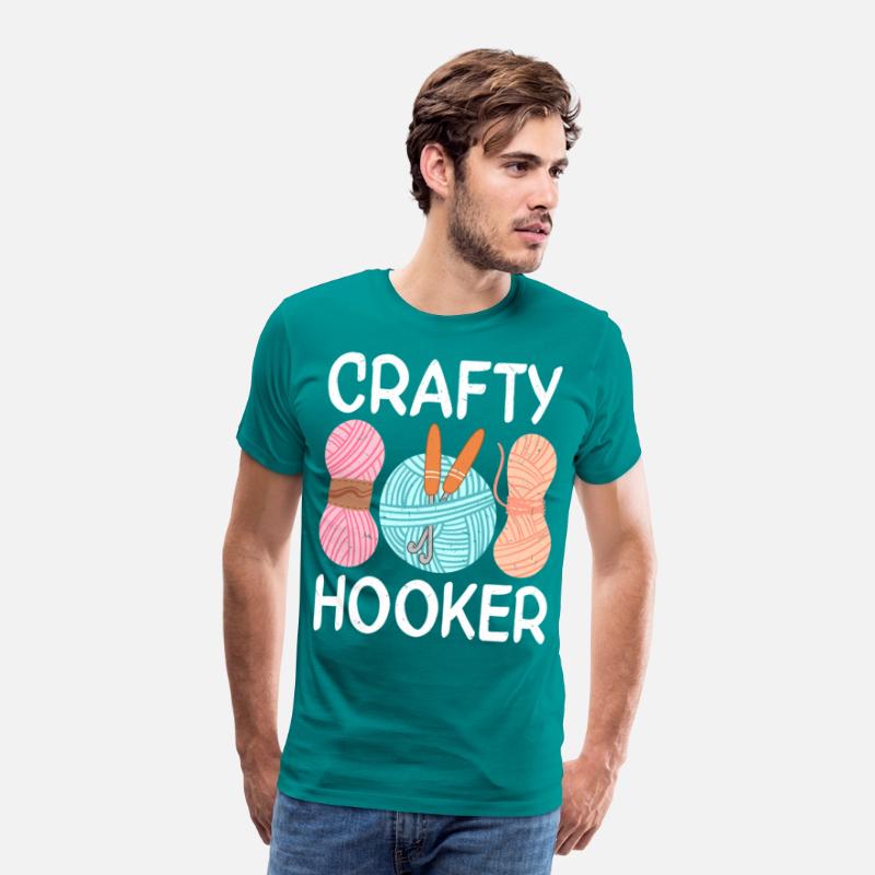 Crochet Enthusiast Yarn Loop Humor Art