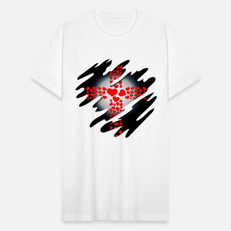 Cross Heart Savior Faith Christian Jesus Christ