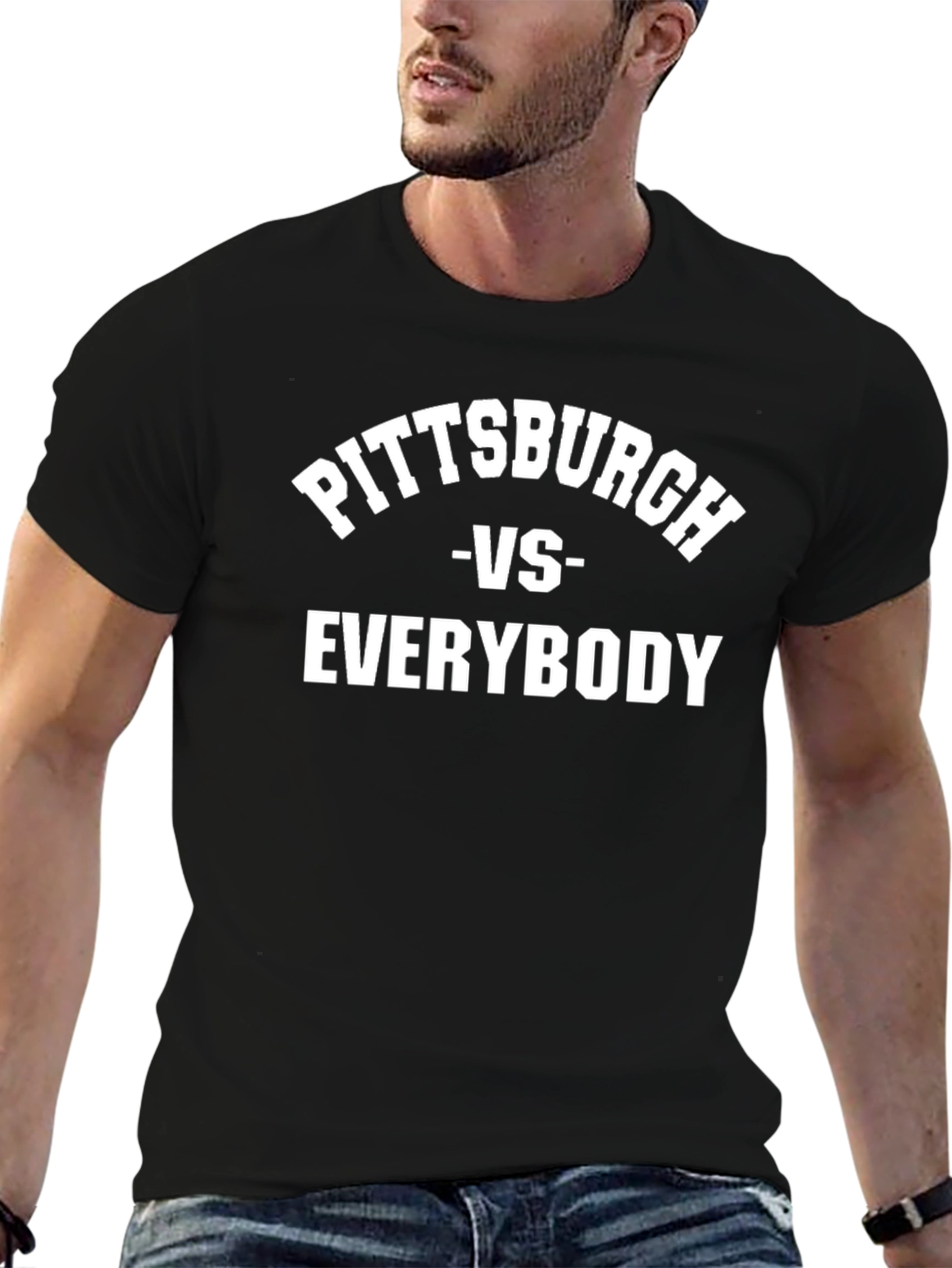Pittsburgh VS Everybody Graphic T-Shirt