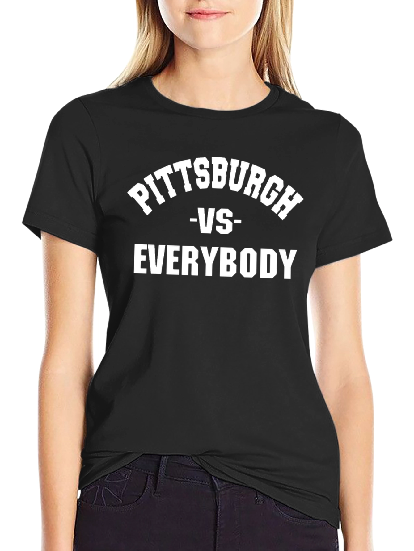 Pittsburgh VS Everybody Graphic T-Shirt