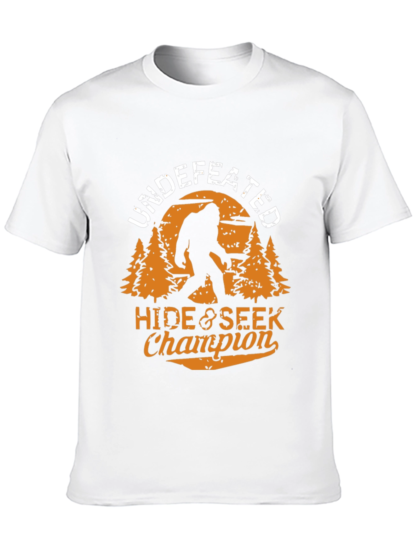 Undefeated Hide & Seek Champion Bigfoot T-Shirt