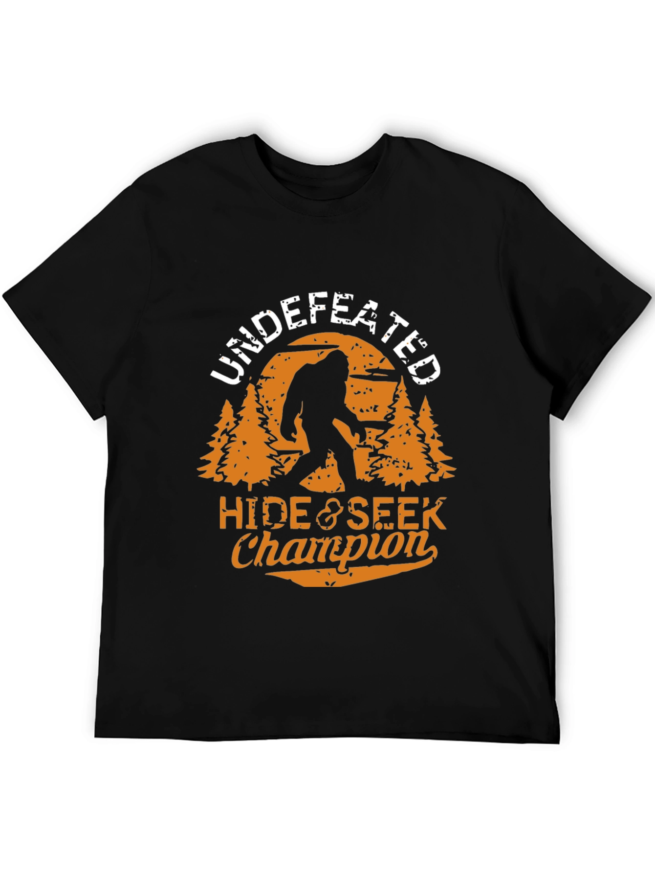 Undefeated Hide & Seek Champion Bigfoot T-Shirt