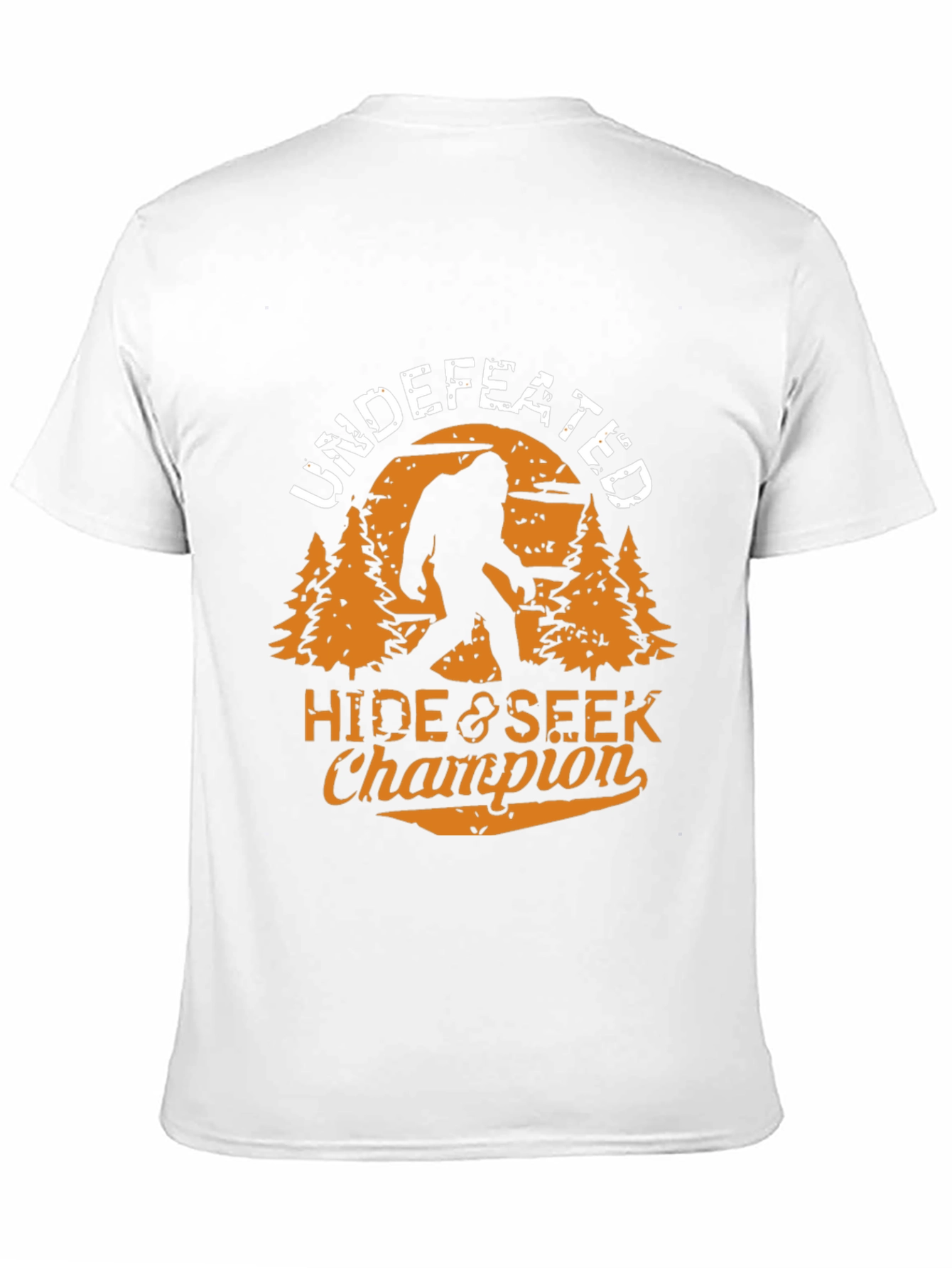 Undefeated Hide & Seek Champion Bigfoot T-Shirt