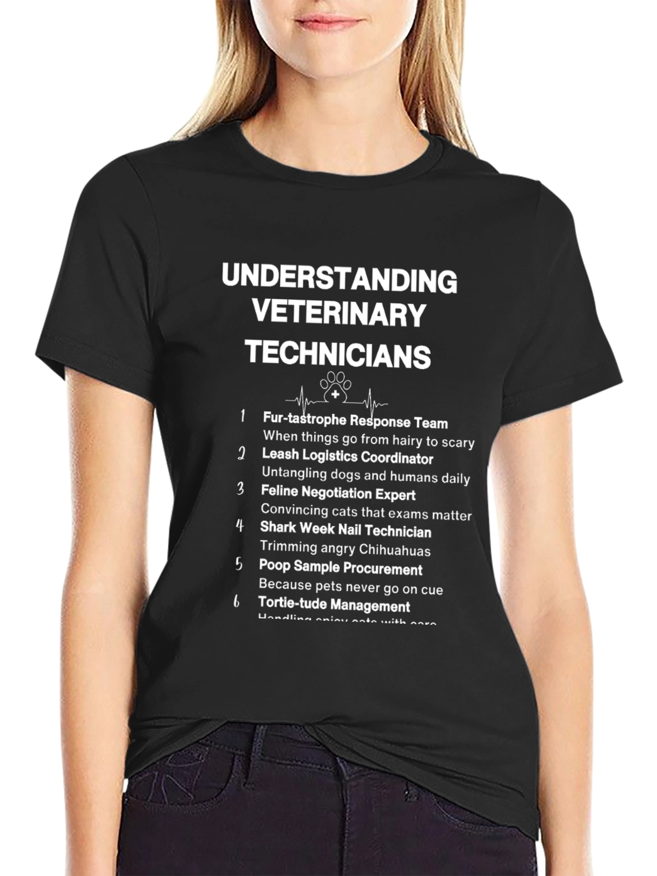 Veterinary Technician T-Shirt - Funny Vet Tech Gift