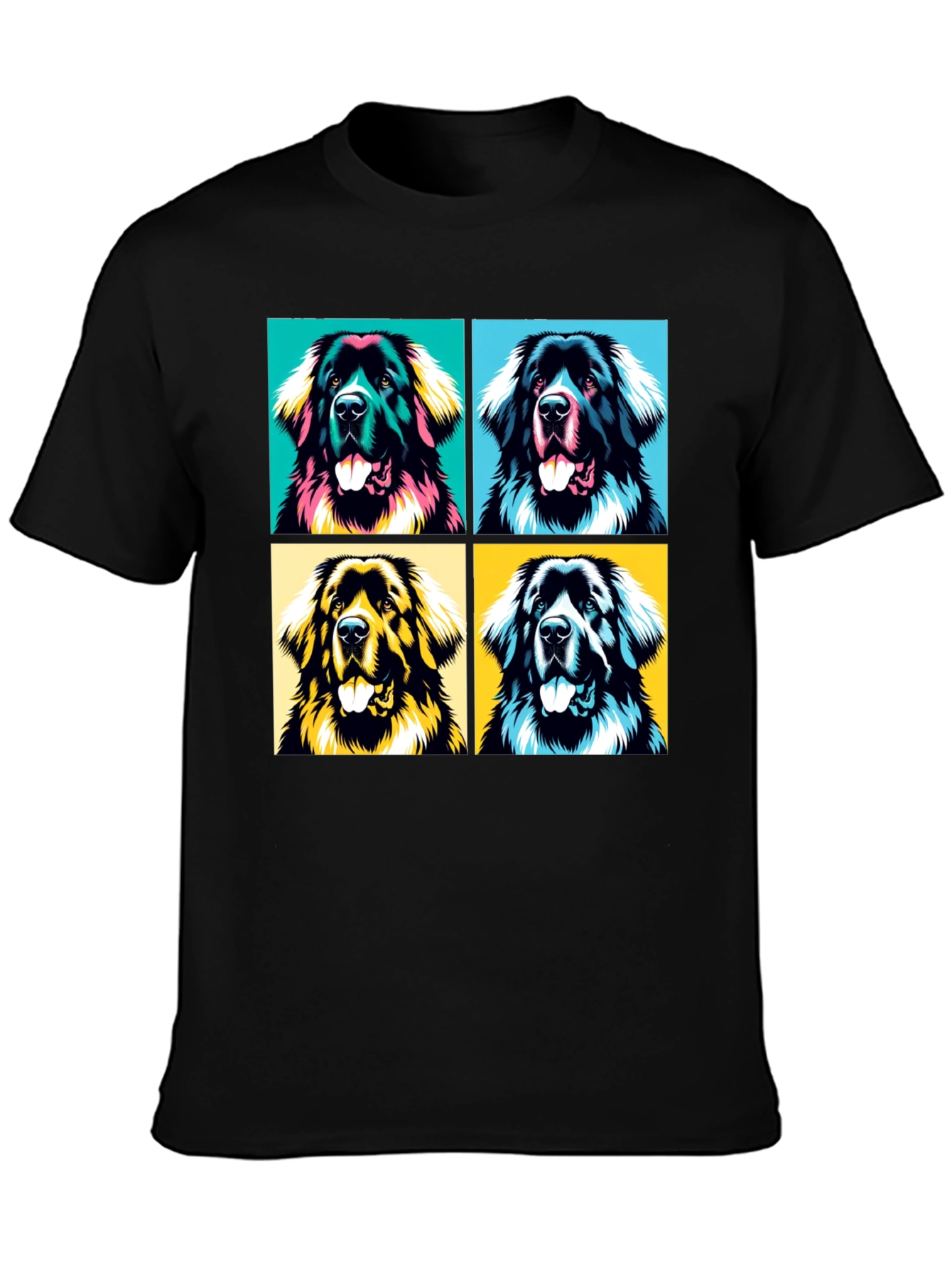Dog Pop Art T-Shirt: Stylish Graphic Tee