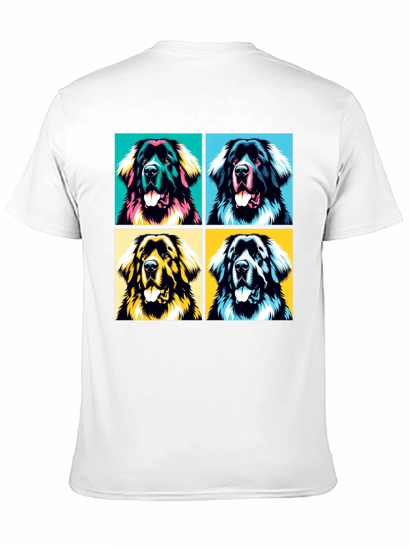 Dog Pop Art T-Shirt: Stylish Graphic Tee