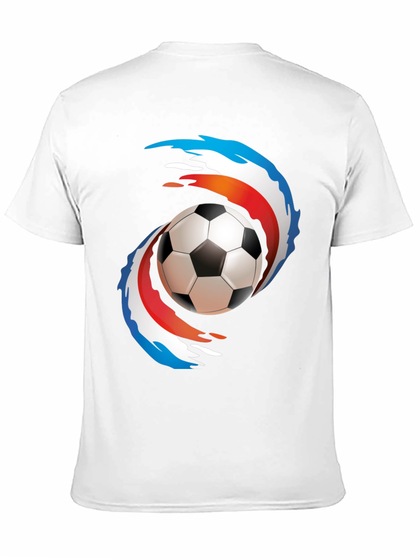 Soccer Ball T-Shirt - Abstract Graphic Tee