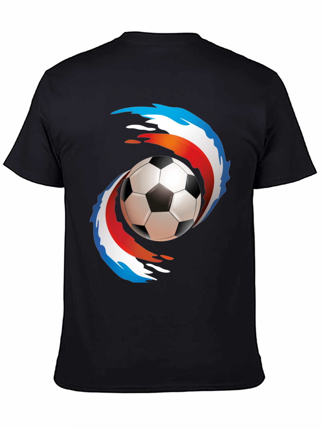 Soccer Ball T-Shirt - Abstract Graphic Tee