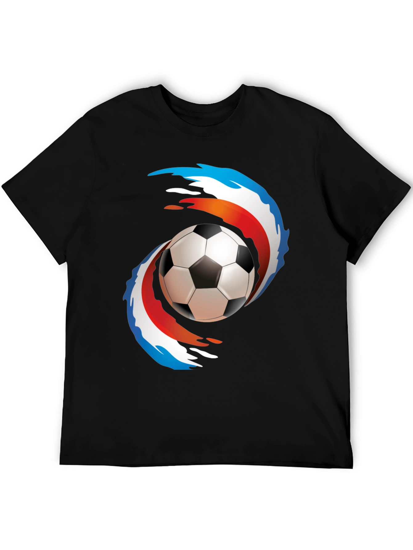 Soccer Ball T-Shirt - Abstract Graphic Tee