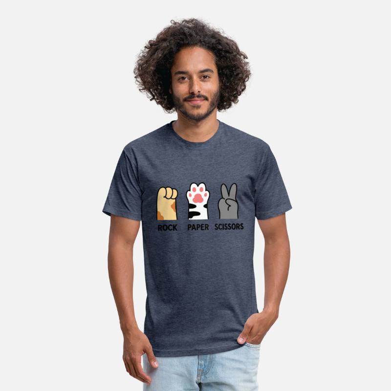 Cute Cat Paw Rock Paper Scissors