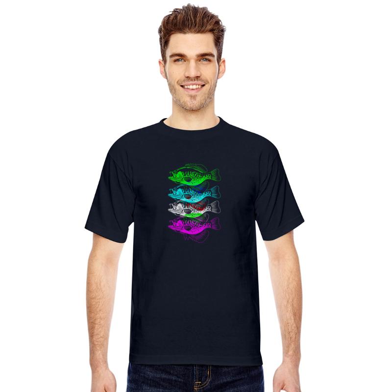 Cute Colorful Fish Lover Fisherman Crappie Fish