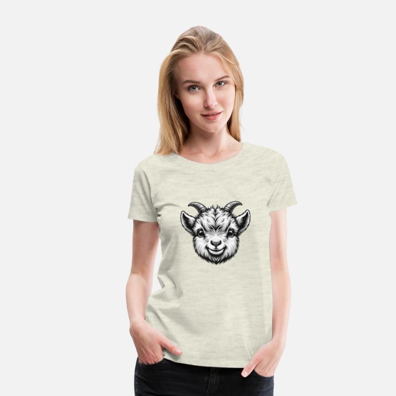 Cute Goat Animal Lover Farm Fun Design