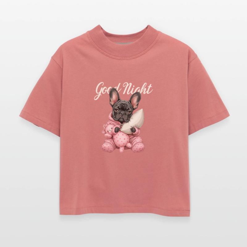 Cute Good Night French Bulldog Pajamas