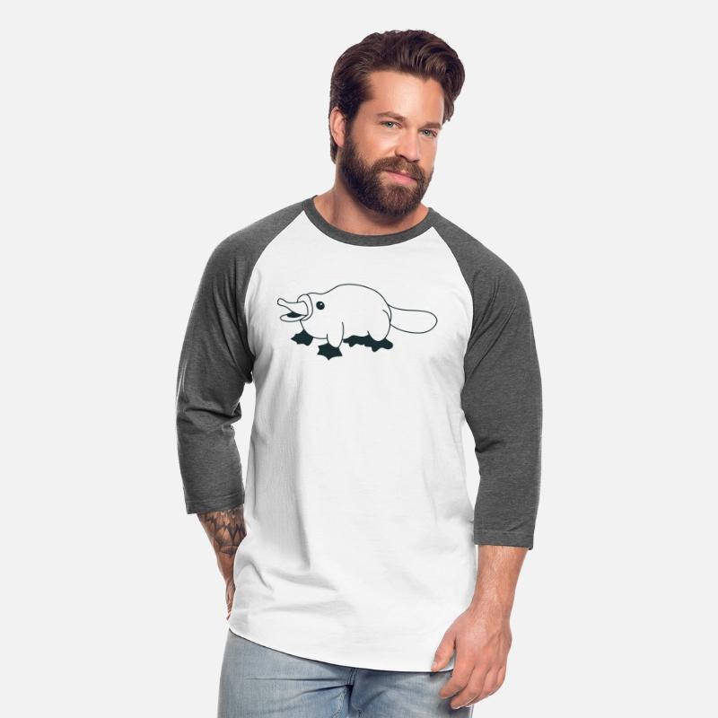 Cute little walking squat platypus