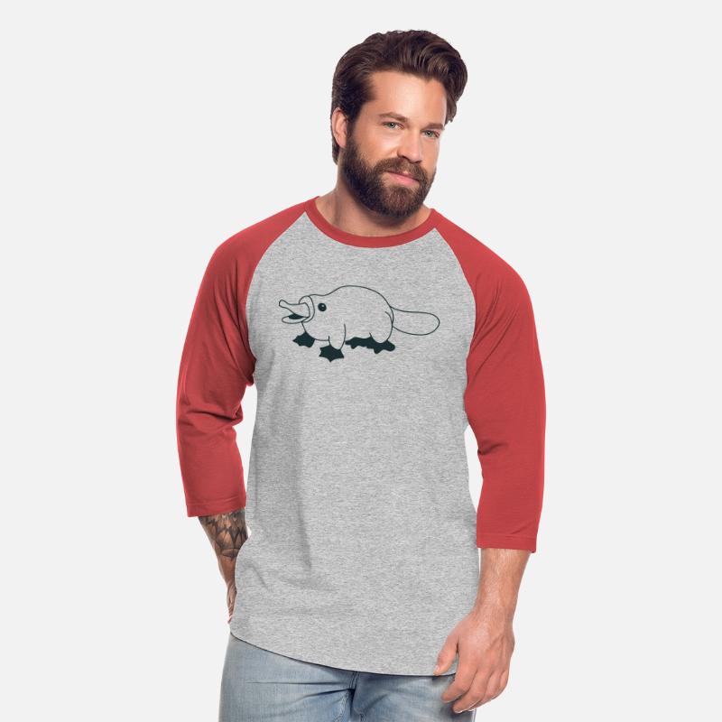 Cute little walking squat platypus