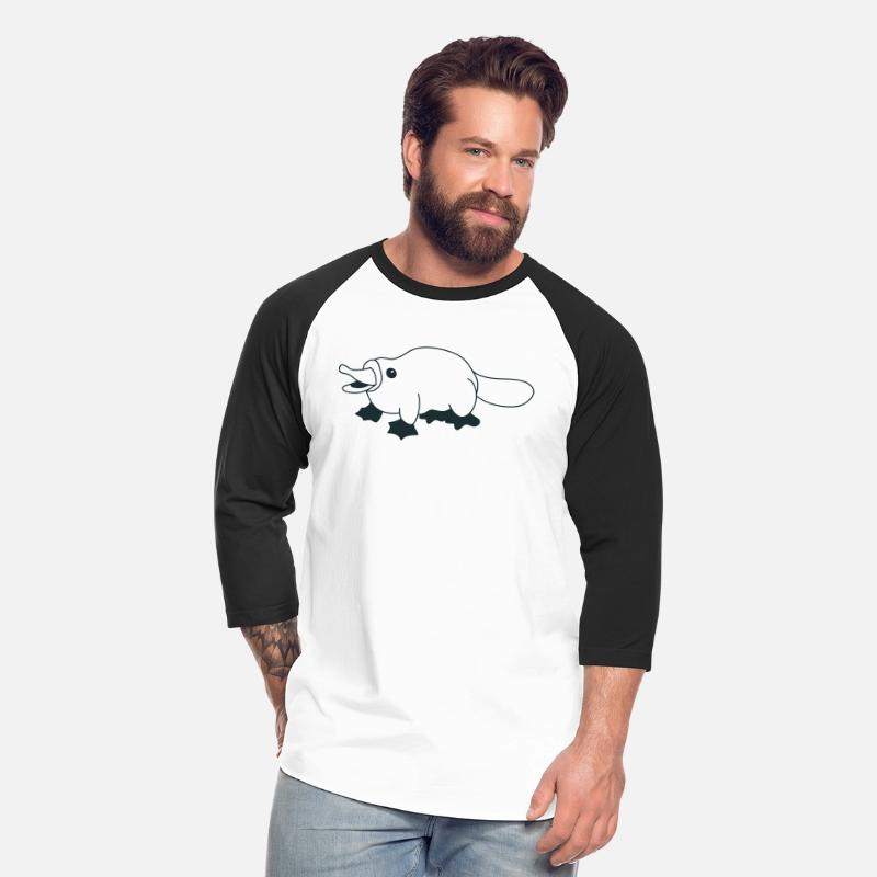 Cute little walking squat platypus