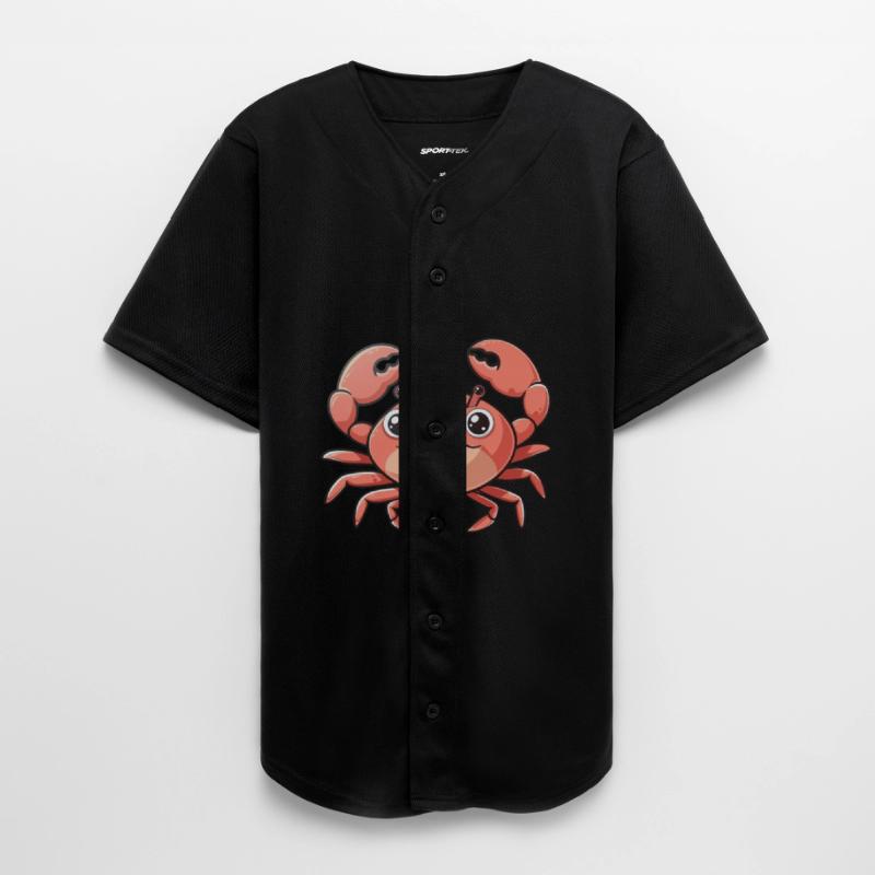 Cute Smiling Crab With Big Eyes
