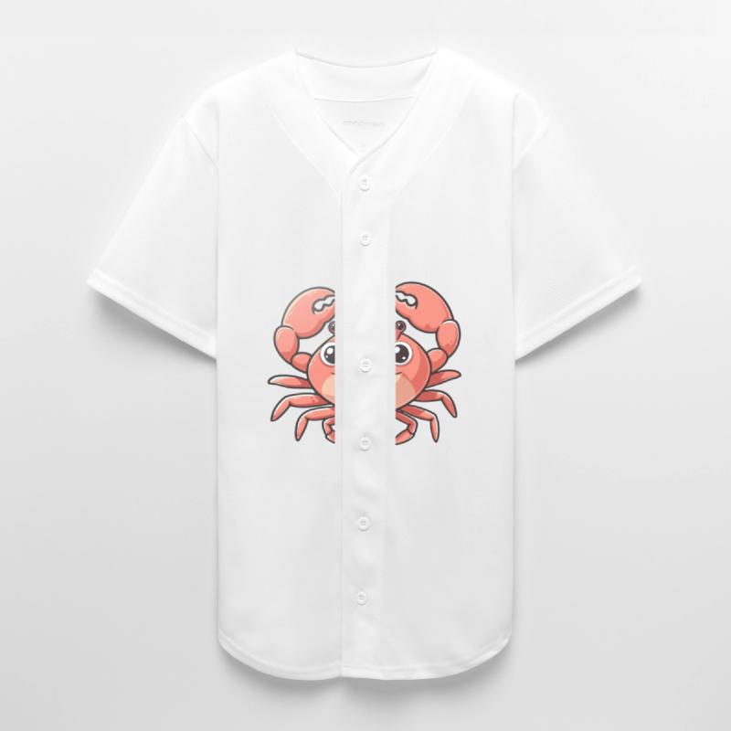 Cute Smiling Crab With Big Eyes