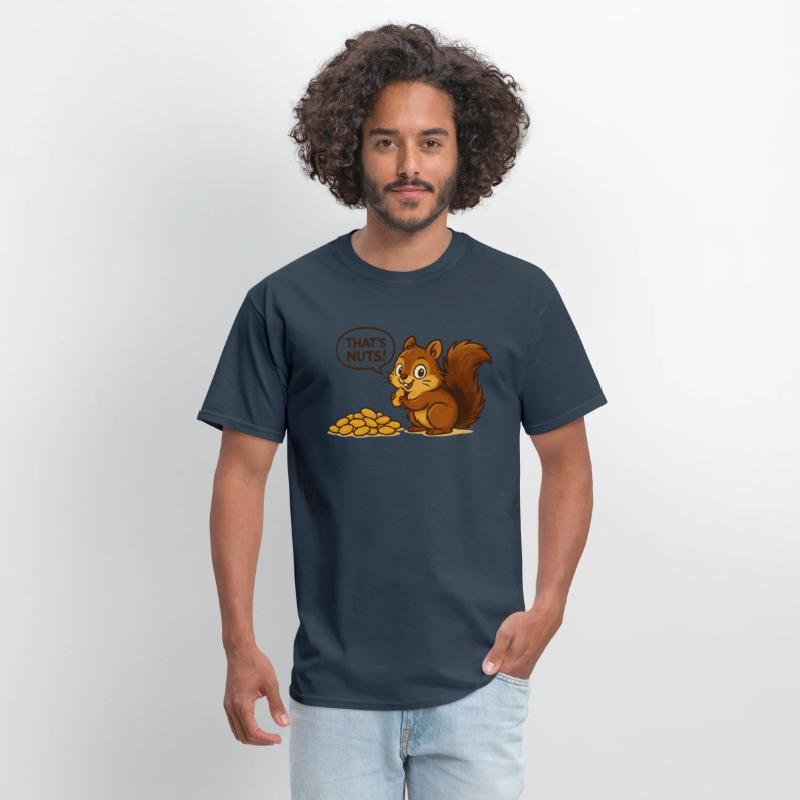 Cute Squirrel with Nut Snack Design