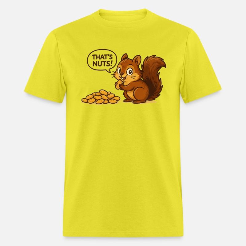 Cute Squirrel with Nut Snack Design