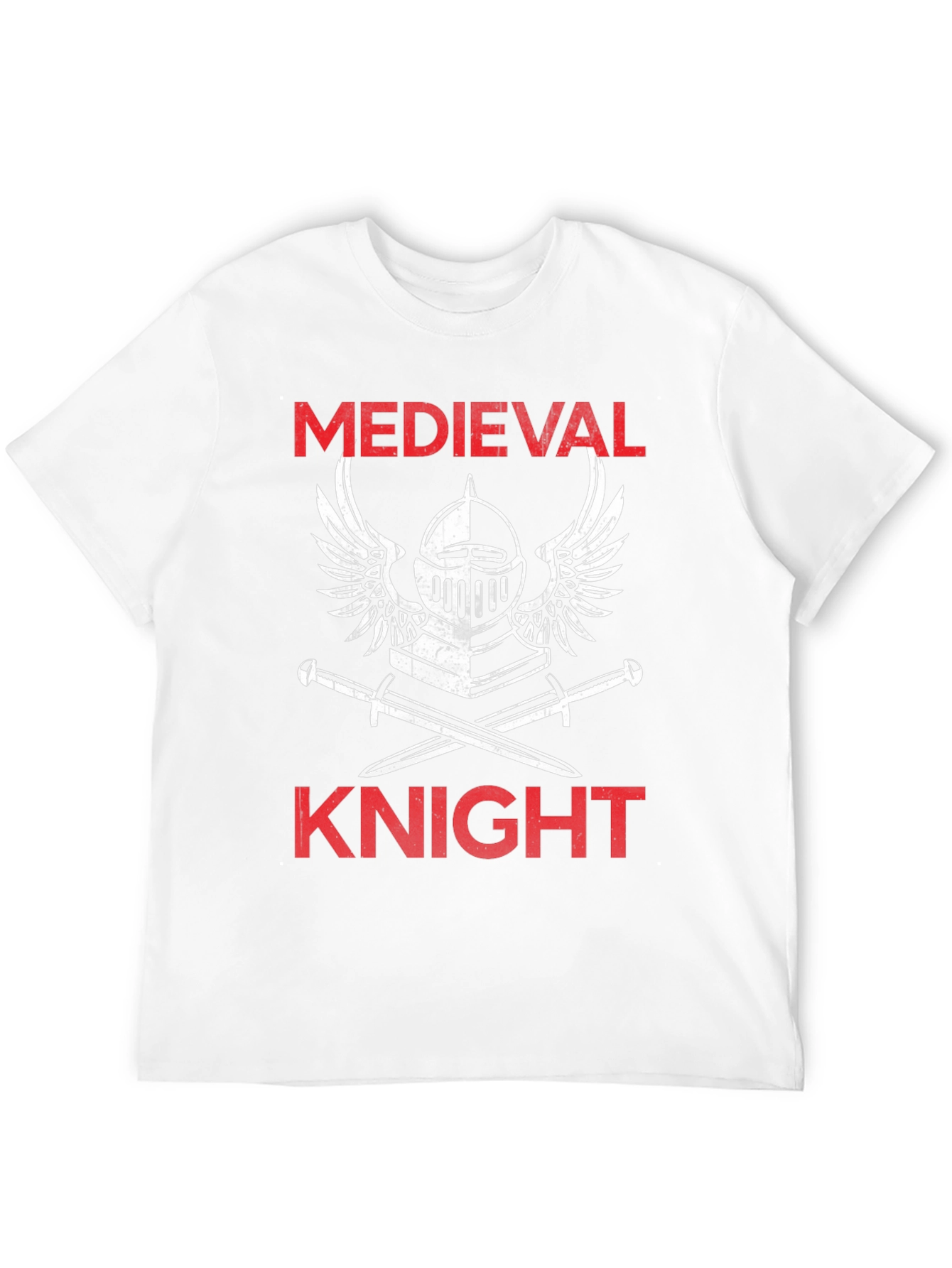 Medieval Knight T-Shirt - Black Graphic Tee