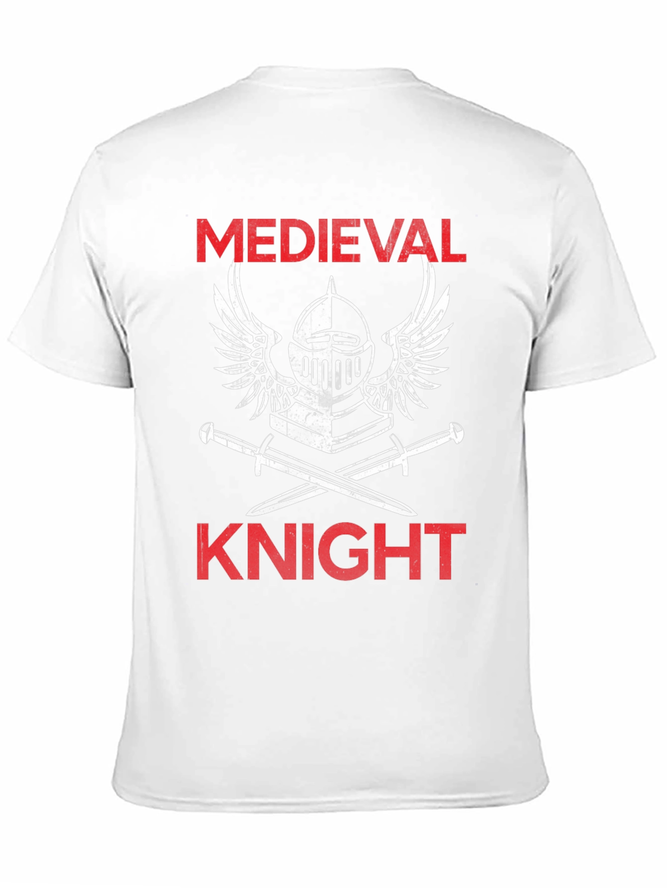 Medieval Knight T-Shirt - Black Graphic Tee