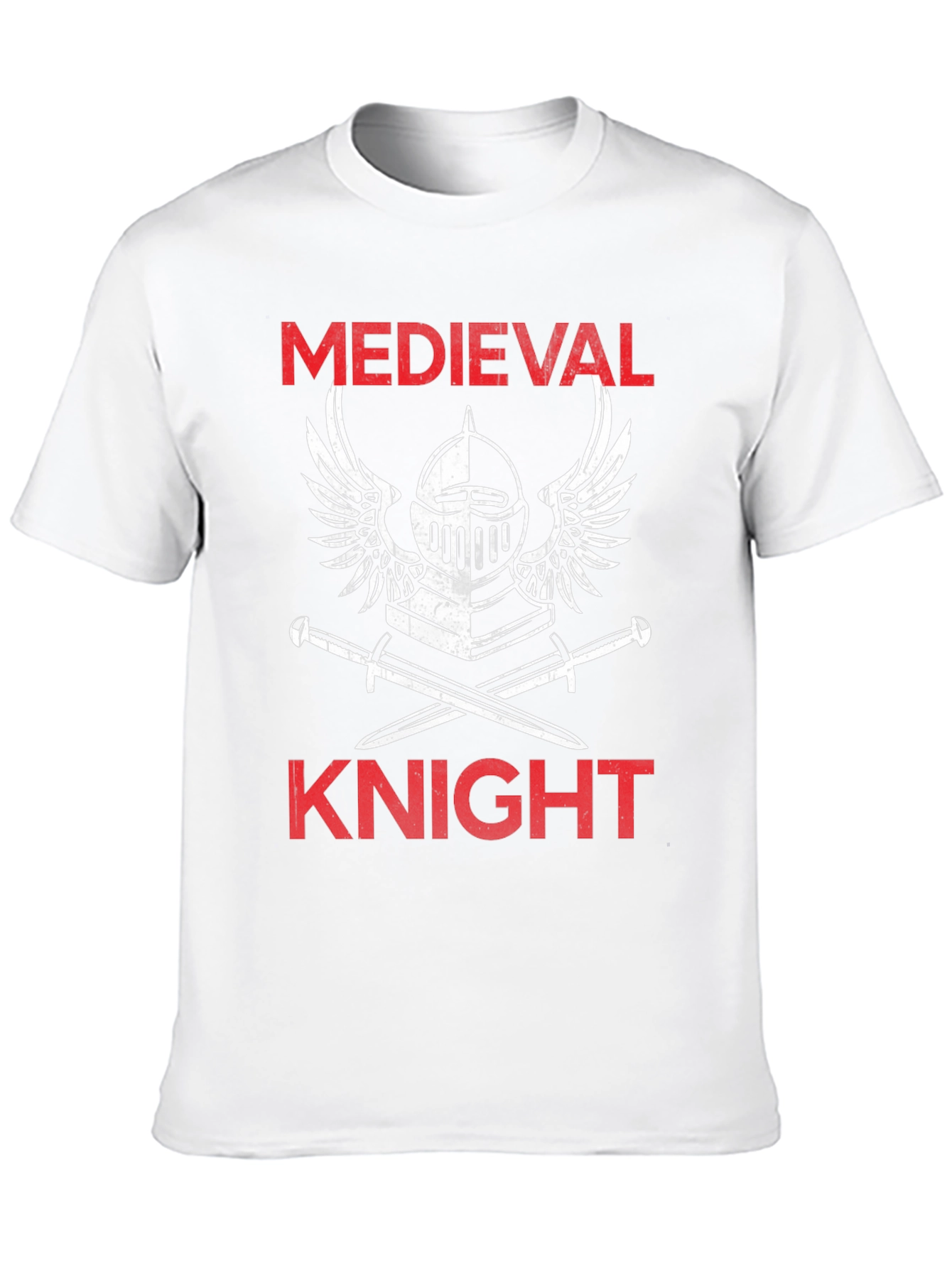 Medieval Knight T-Shirt - Black Graphic Tee