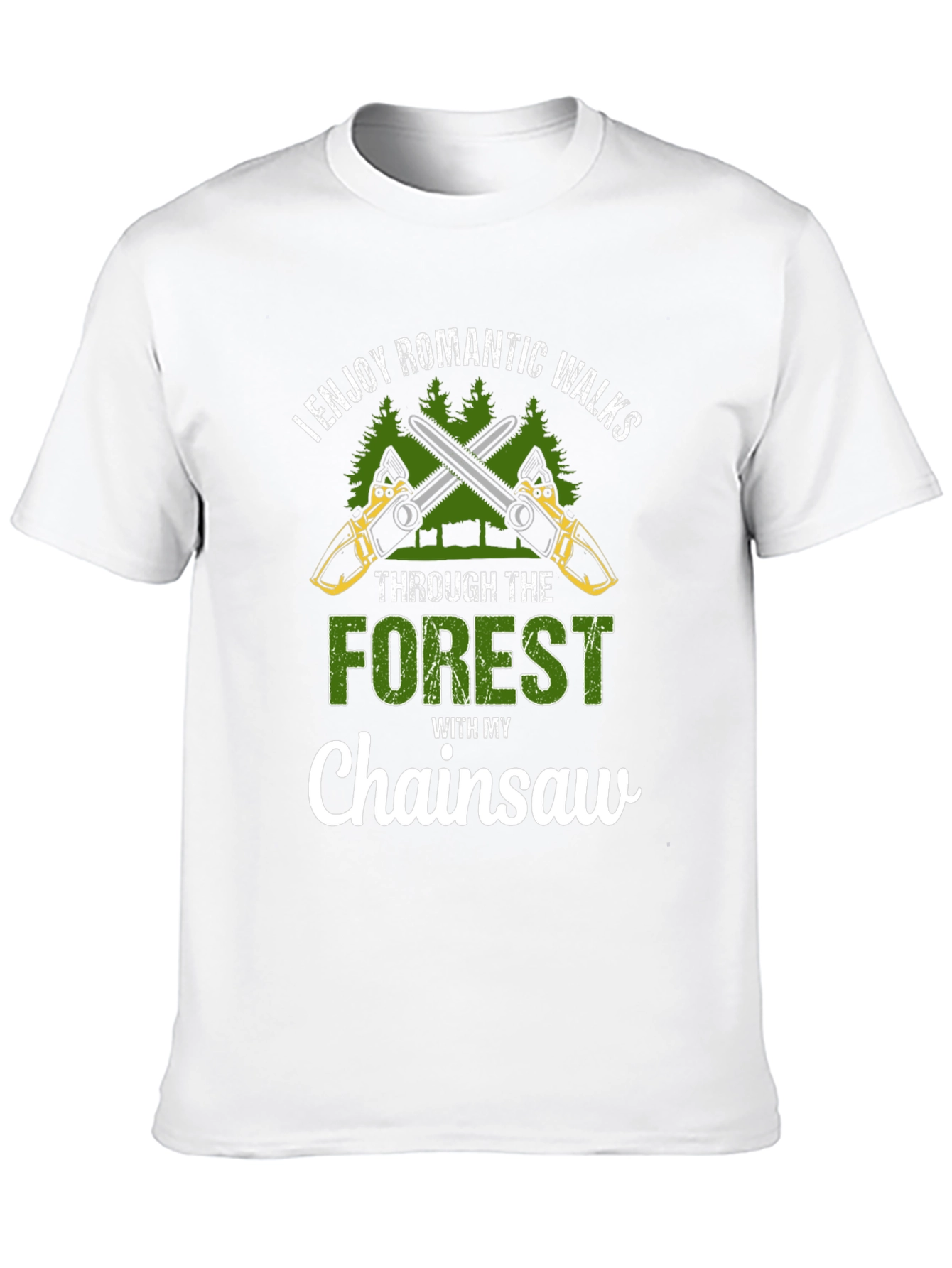 Romantic Walks Chainsaw T-Shirt