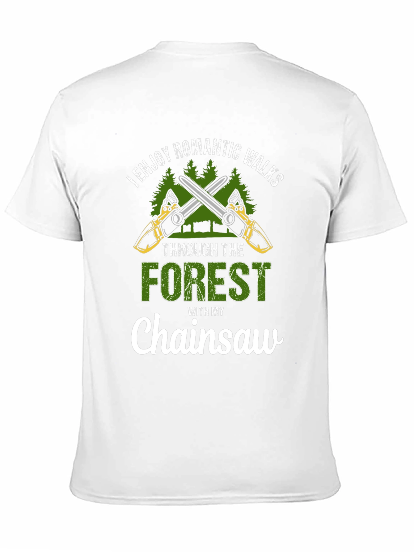 Romantic Walks Chainsaw T-Shirt
