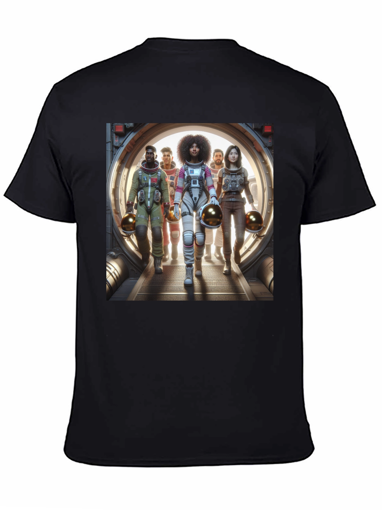 Astronaut Crew Graphic Tee