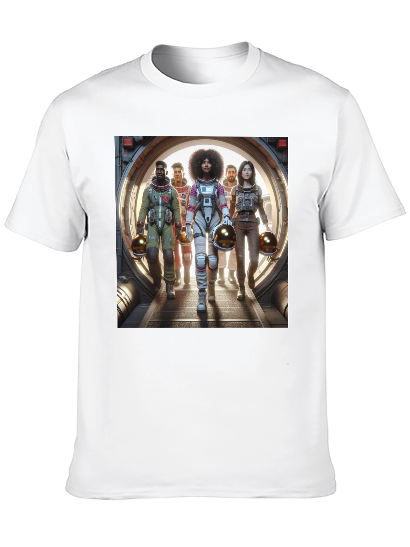 Astronaut Crew Graphic Tee