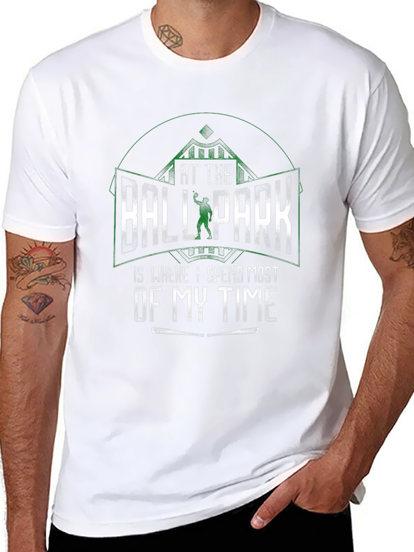 At The Ball Park T-Shirt
