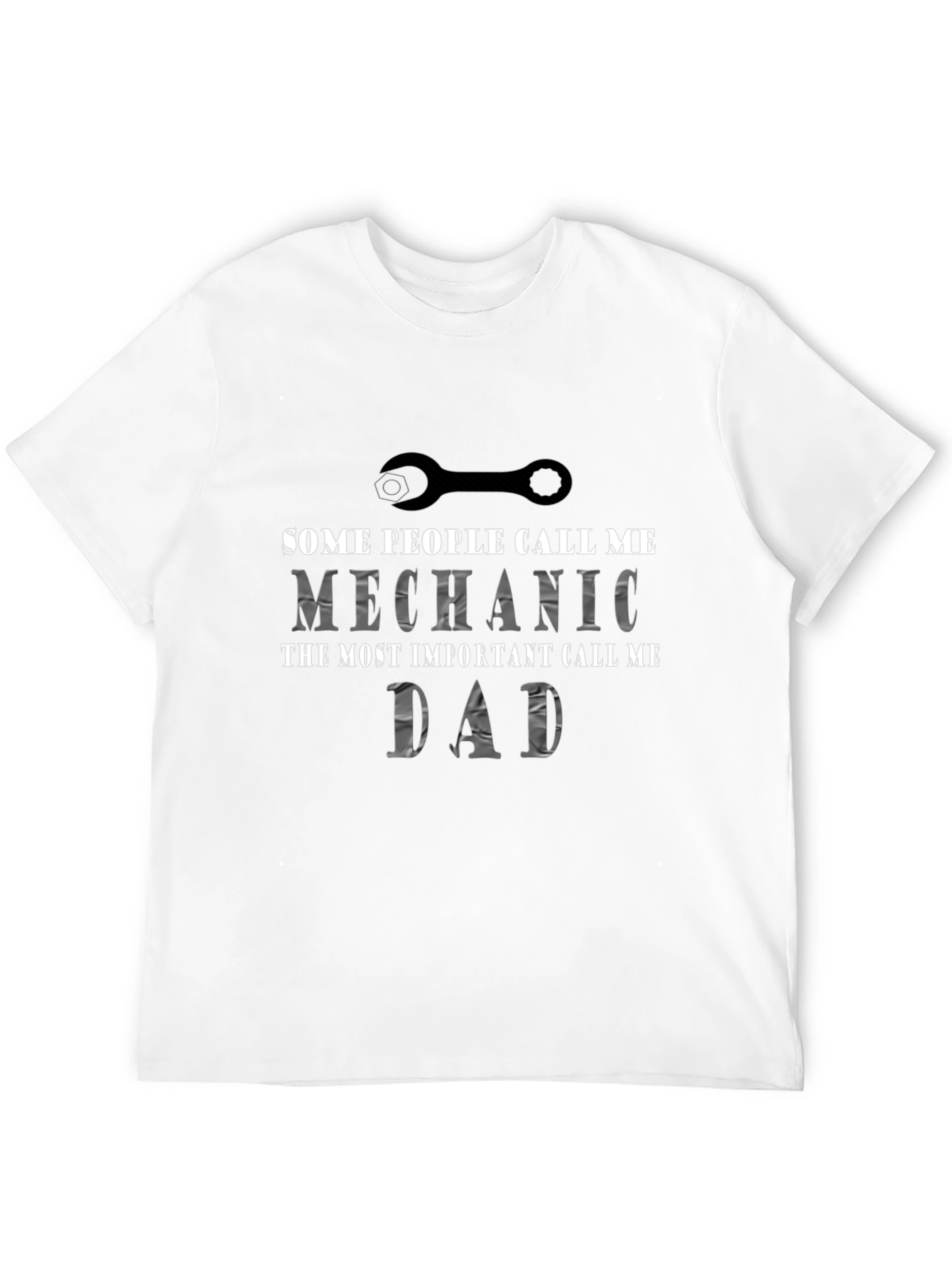Mechanic Dad T-Shirt - Novelty Fathers Day Gift