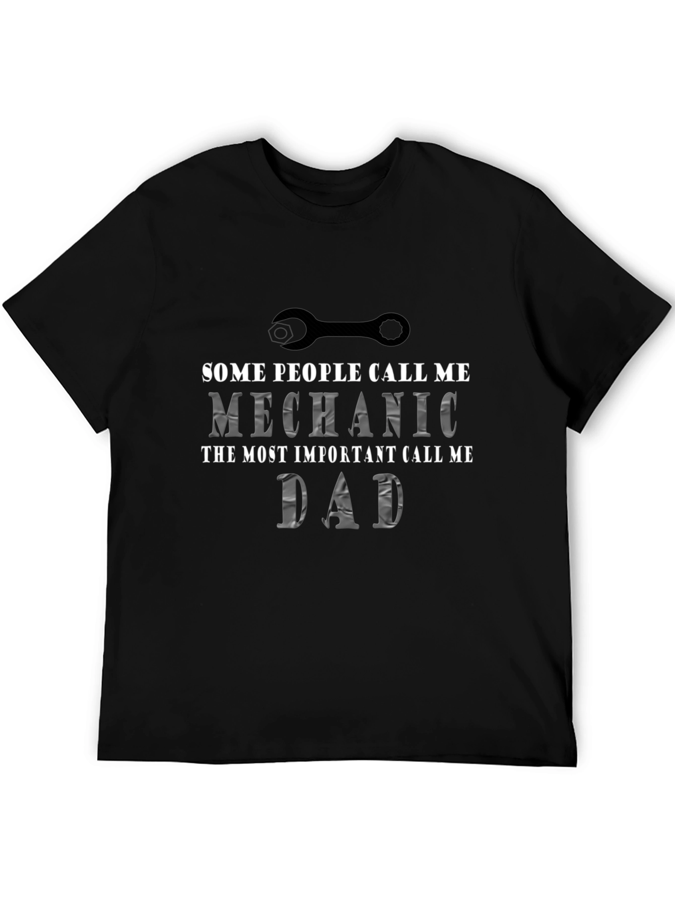 Mechanic Dad T-Shirt - Novelty Fathers Day Gift