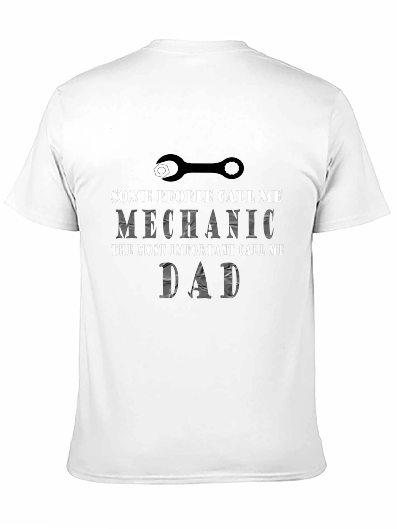 Mechanic Dad T-Shirt - Novelty Fathers Day Gift