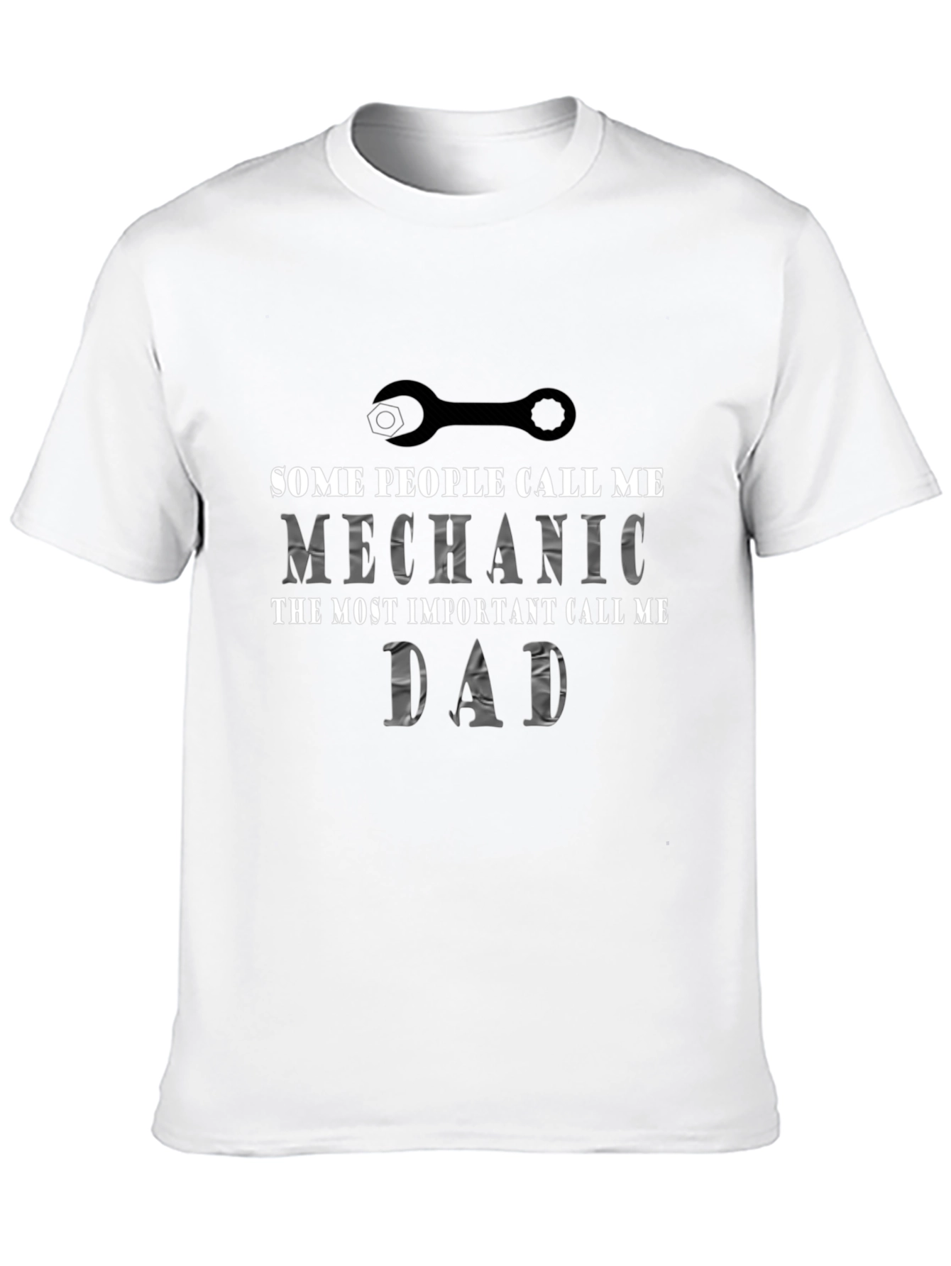 Mechanic Dad T-Shirt - Novelty Fathers Day Gift