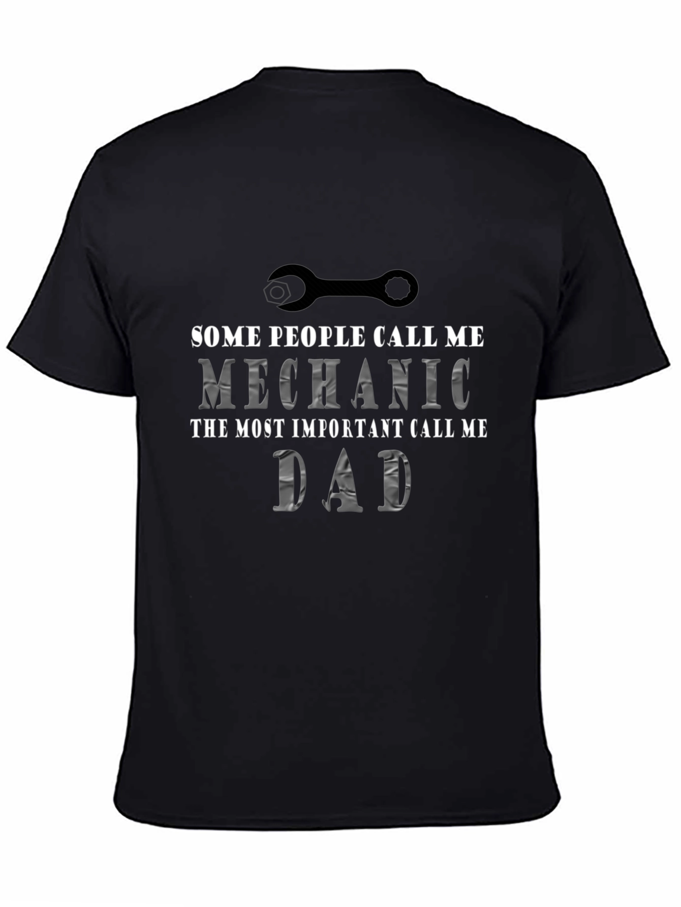 Mechanic Dad T-Shirt - Novelty Fathers Day Gift