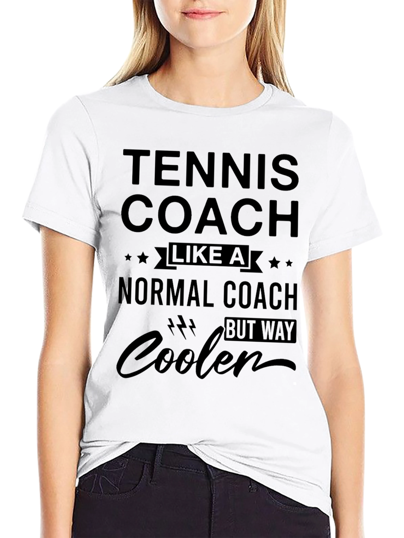 Tennis Coach T-Shirt - Cooler Than Normal!