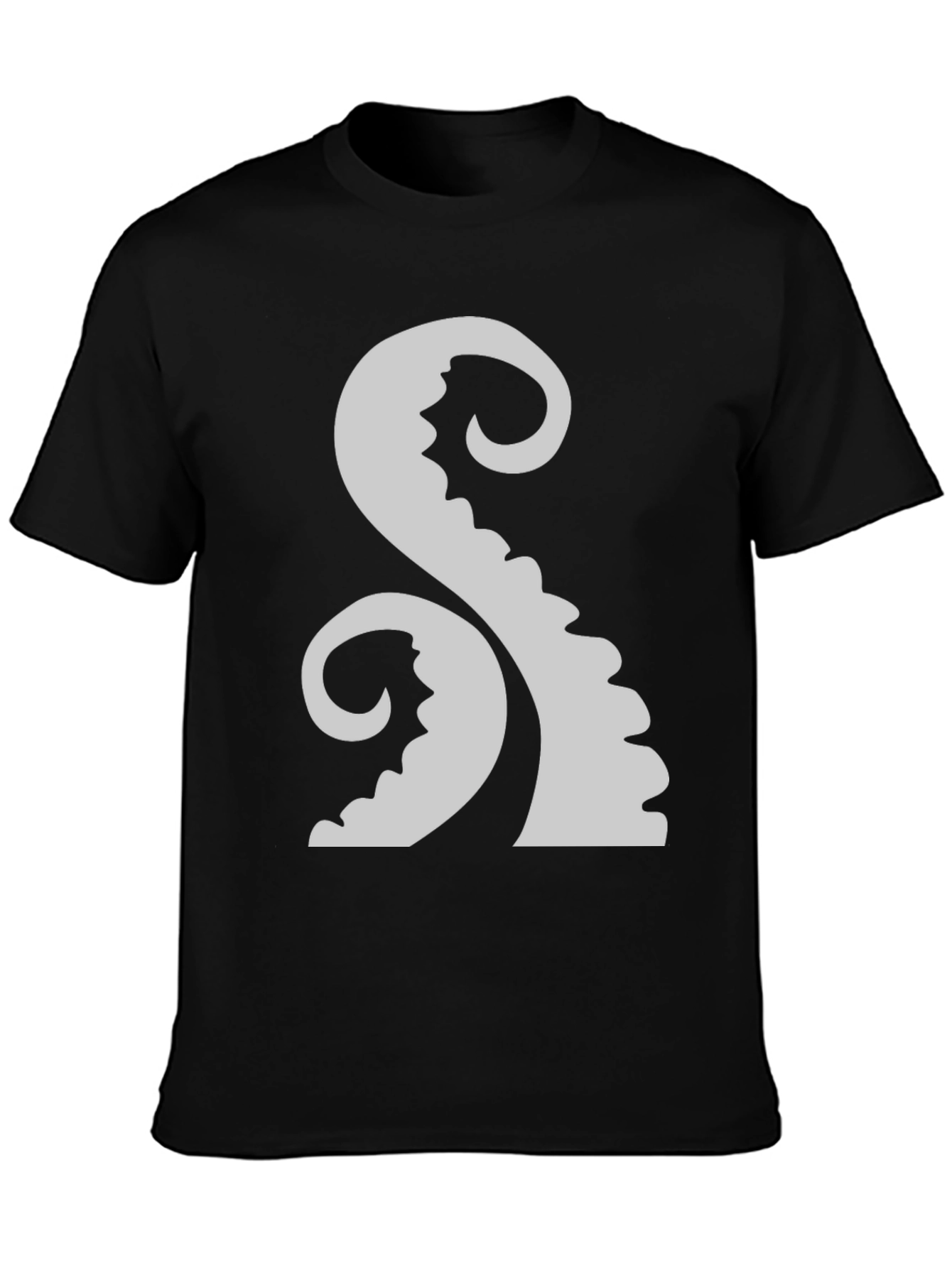 Kraken Tentacle Tee - Black Graphic T-Shirt