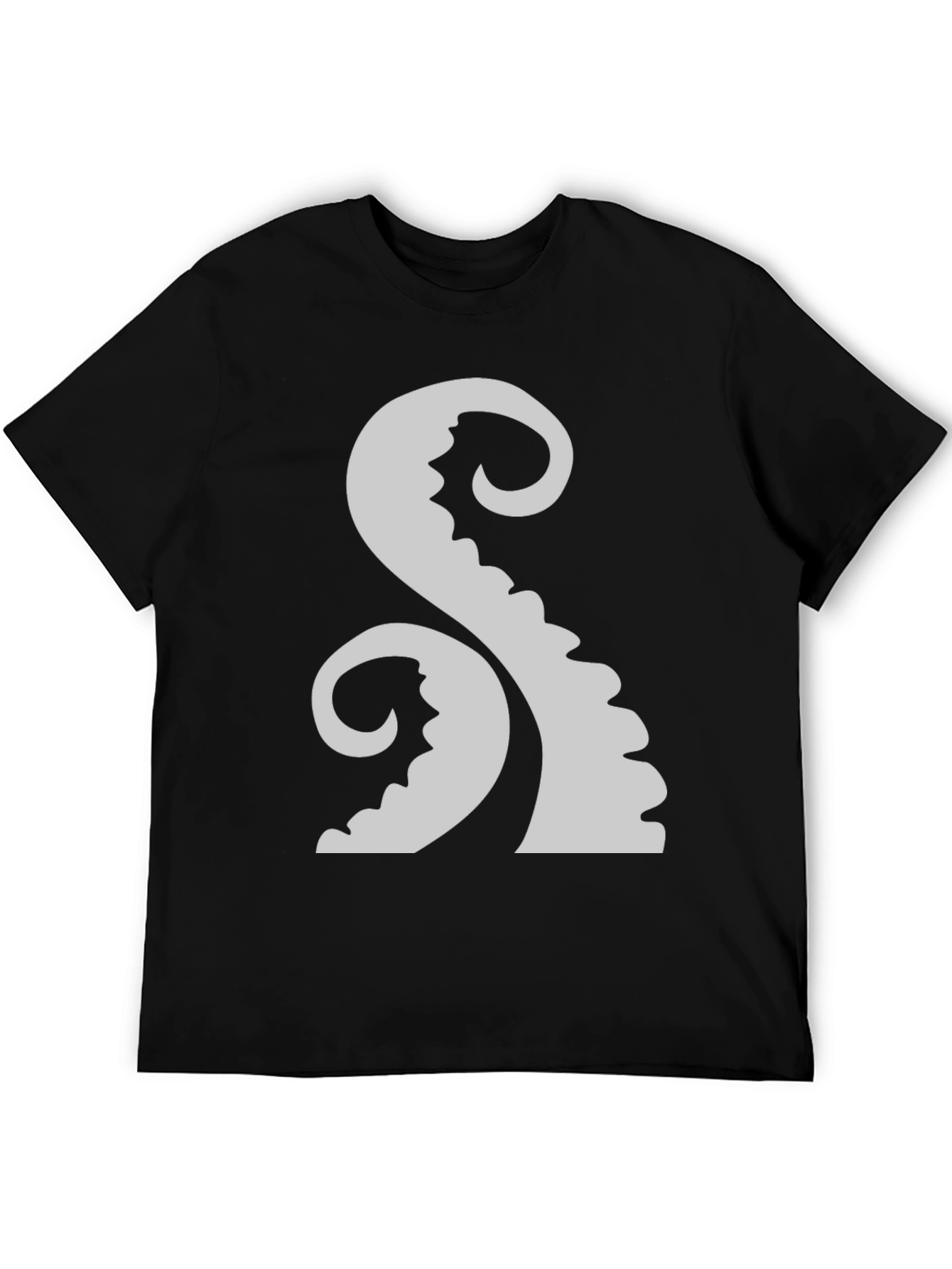 Kraken Tentacle Tee - Black Graphic T-Shirt